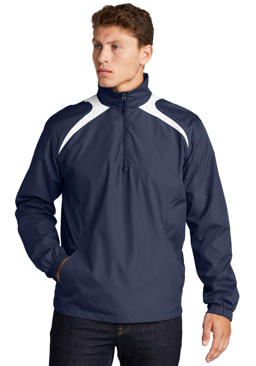 Sport-Tek® Fleece-Lined Colorblock Jacket
