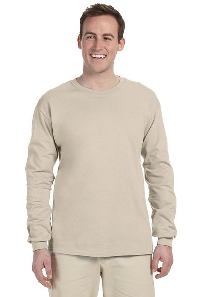 Gildan® Unisex Ultra Cotton® Long Sleeve T-Shirt (Color: Multiple)
