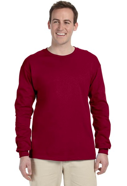 Gildan® Unisex Ultra Cotton® Long Sleeve T-Shirt (Color: Multiple)