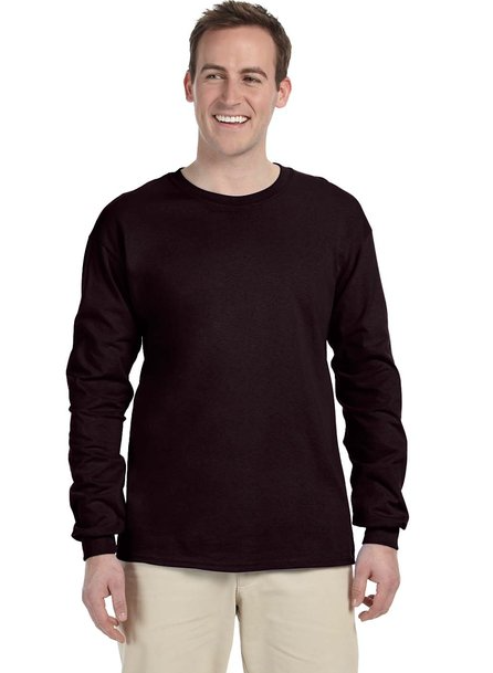 Gildan® Unisex Ultra Cotton® Long Sleeve T-Shirt (Color: Multiple)