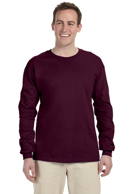Gildan® Unisex Ultra Cotton® Long Sleeve T-Shirt (Color: Multiple)