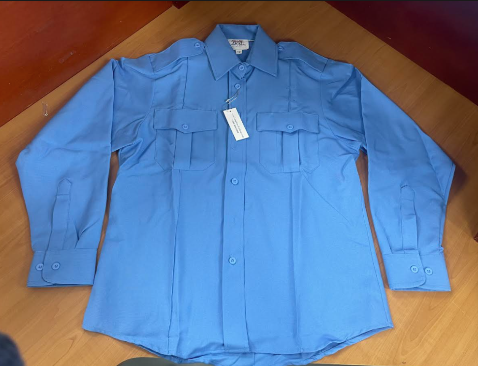 Women's All Polyester Long Sleeve Shirt