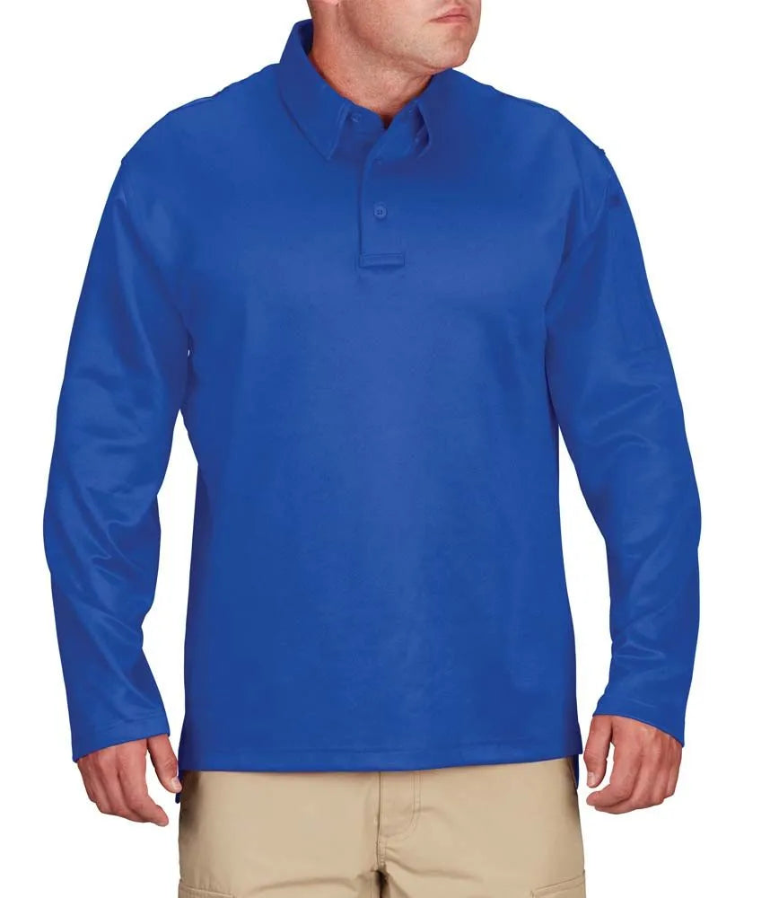 I.C.E.® Men’s Performance Polo – Long Sleeve (Color: Multiple)