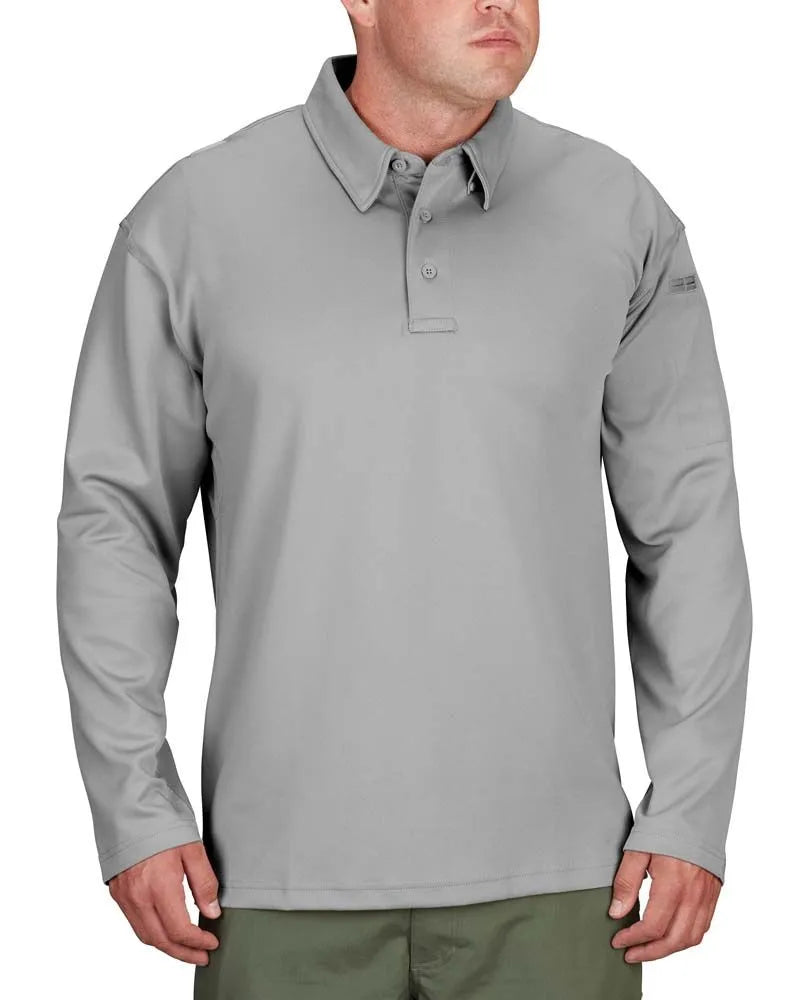 I.C.E.® Men’s Performance Polo – Long Sleeve (Color: Multiple)