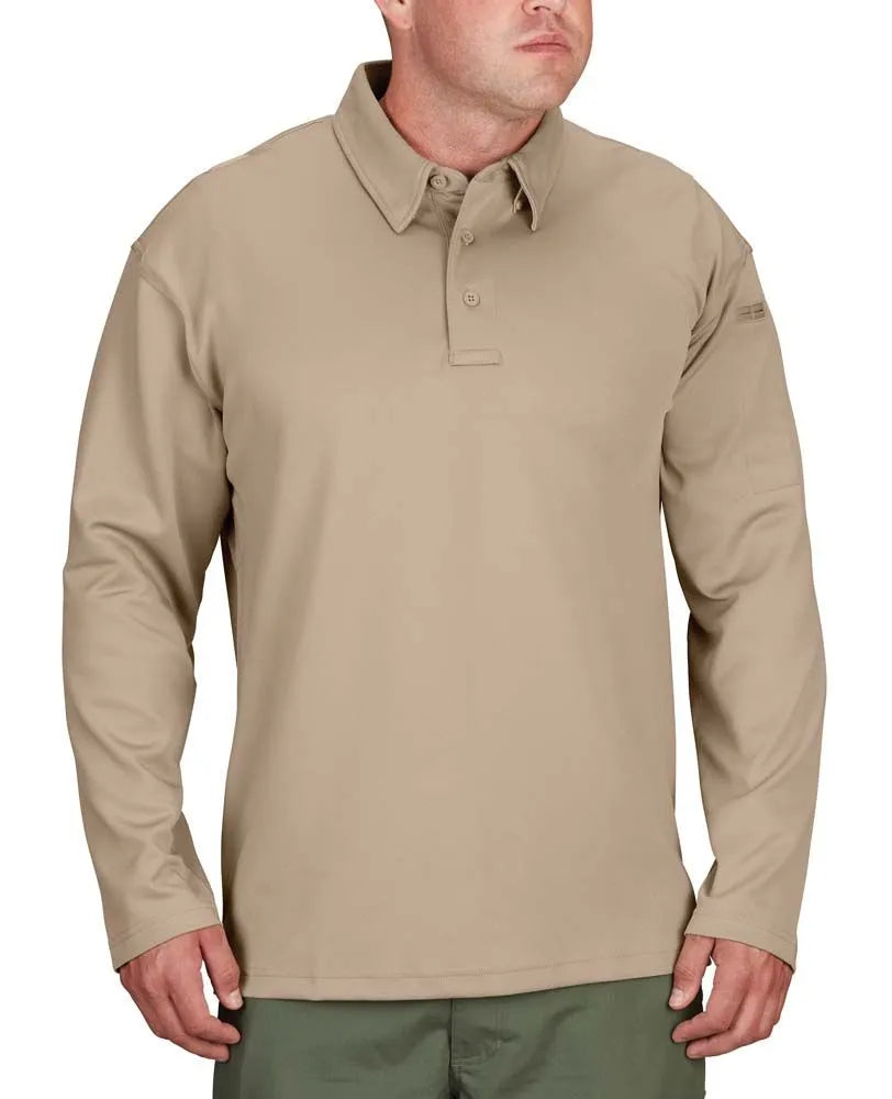 I.C.E.® Men’s Performance Polo – Long Sleeve (Color: Multiple)