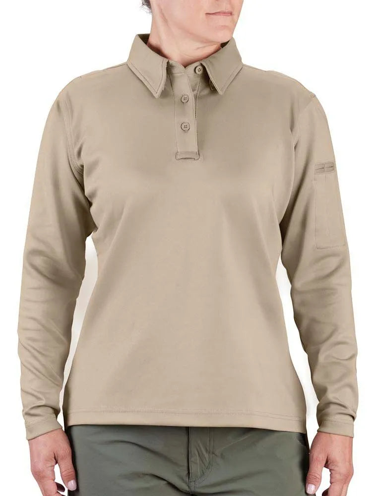 I.C.E.® Women's Performance Polo - Long Sleeve
