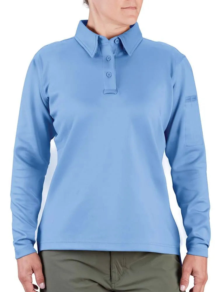 I.C.E.® Women's Performance Polo - Long Sleeve