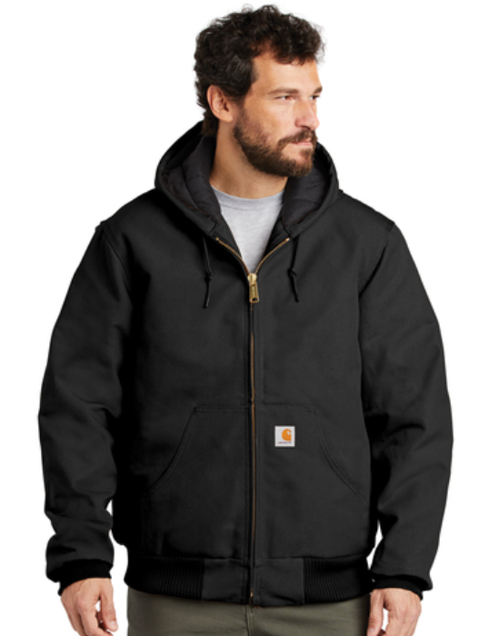 Carhartt® Quilted-Flannel-Lined Duck Active Jacket