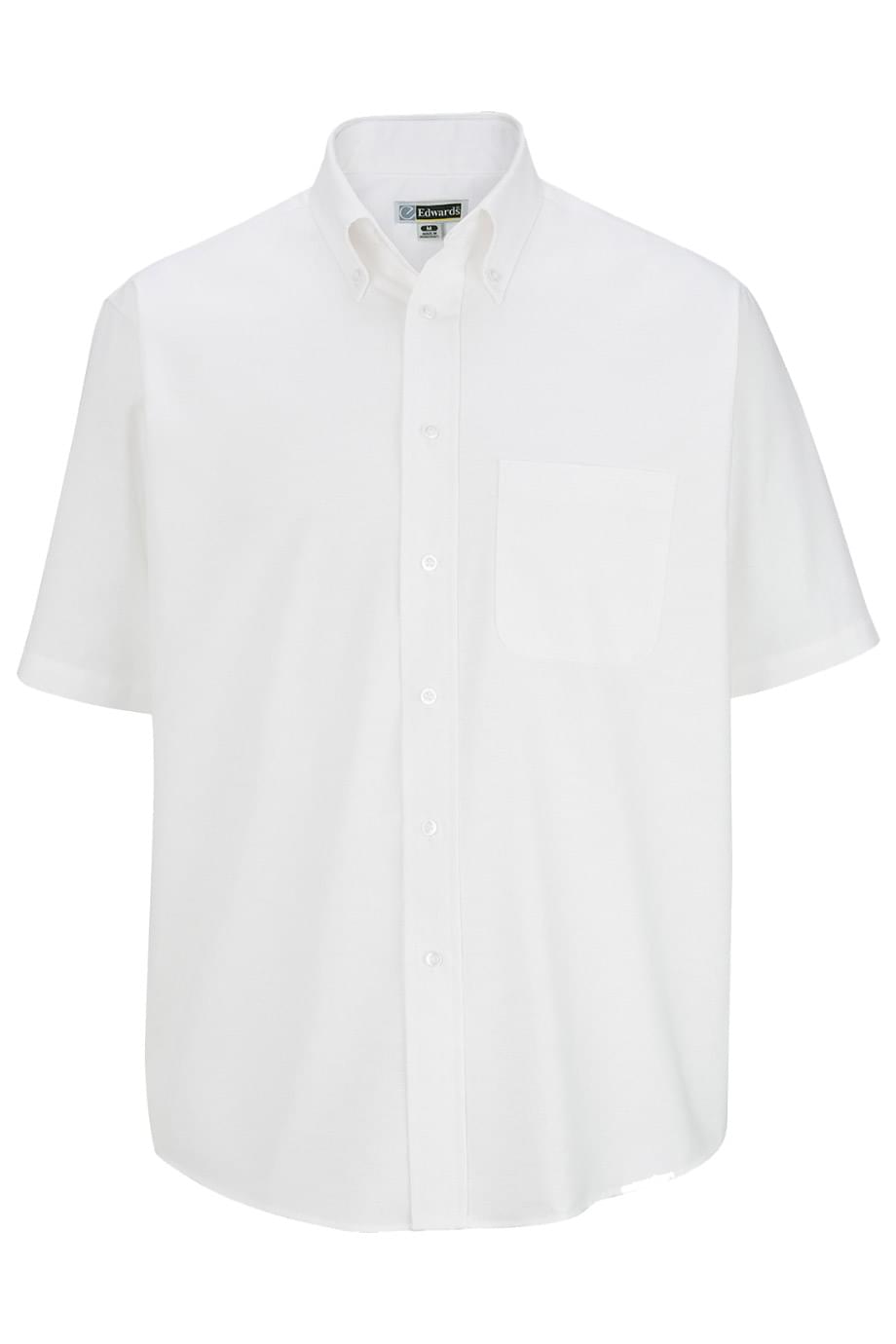 Easy Care Oxford Short Sleeve Mens Shirt (Color: Multiple)