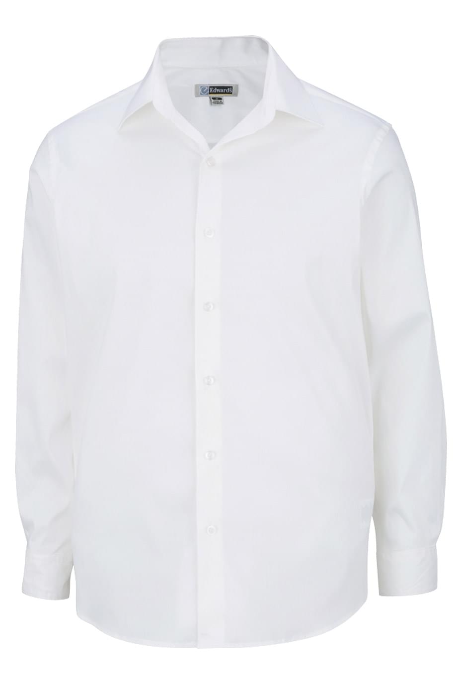 Stretch Broadcloth Long Sleeve Men's Shirt
