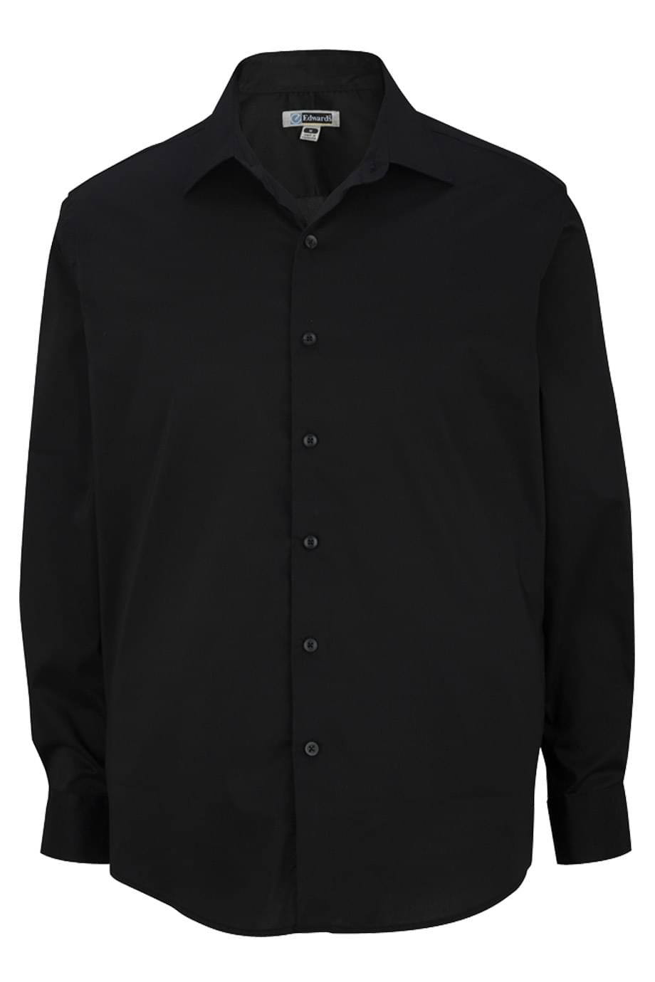 Stretch Broadcloth Long Sleeve Men's Shirt