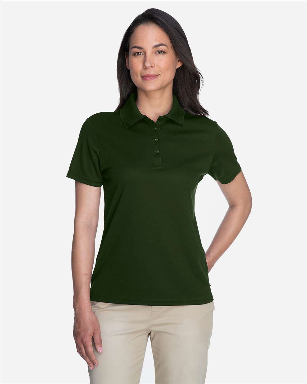 CORE365 Women's Origin Performance Piqué Polo (Color: Multiple)