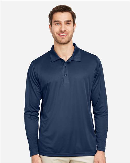 Team 365 Men's Zone Performance Long Sleeve Polo