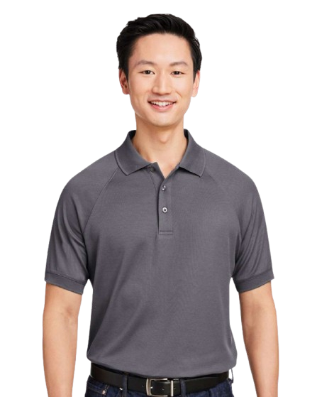 Harriton Men's Charge Snag and Soil Protect Polo