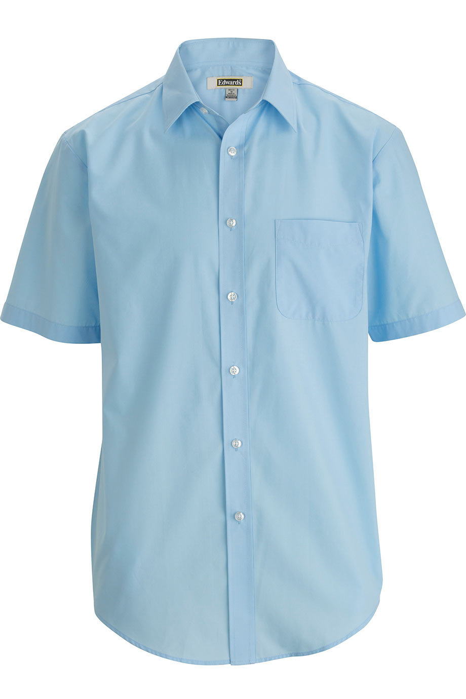 Essential Broadcloth Short Sleeve Men's Shirt