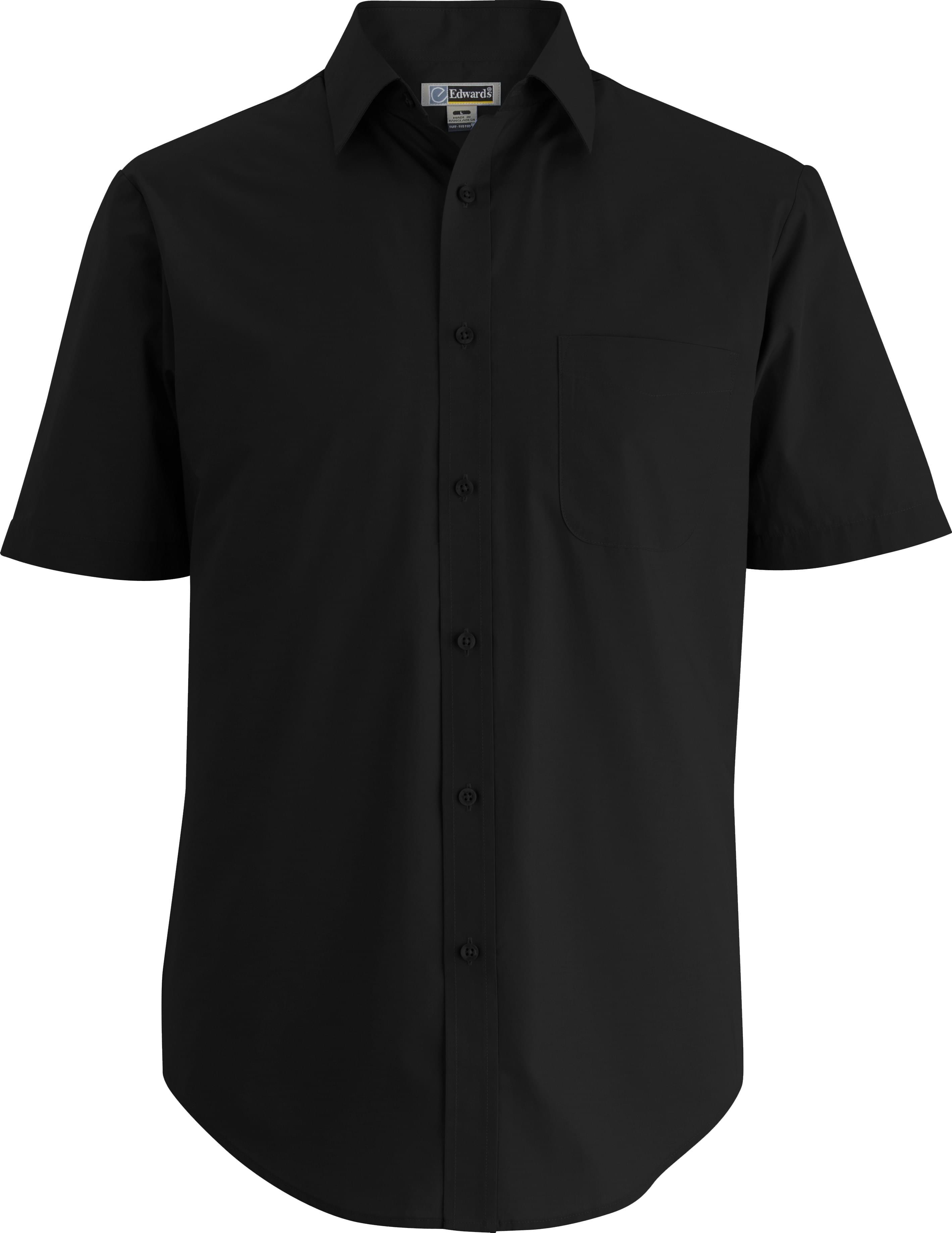 Essential Broadcloth Short Sleeve Men's Shirt