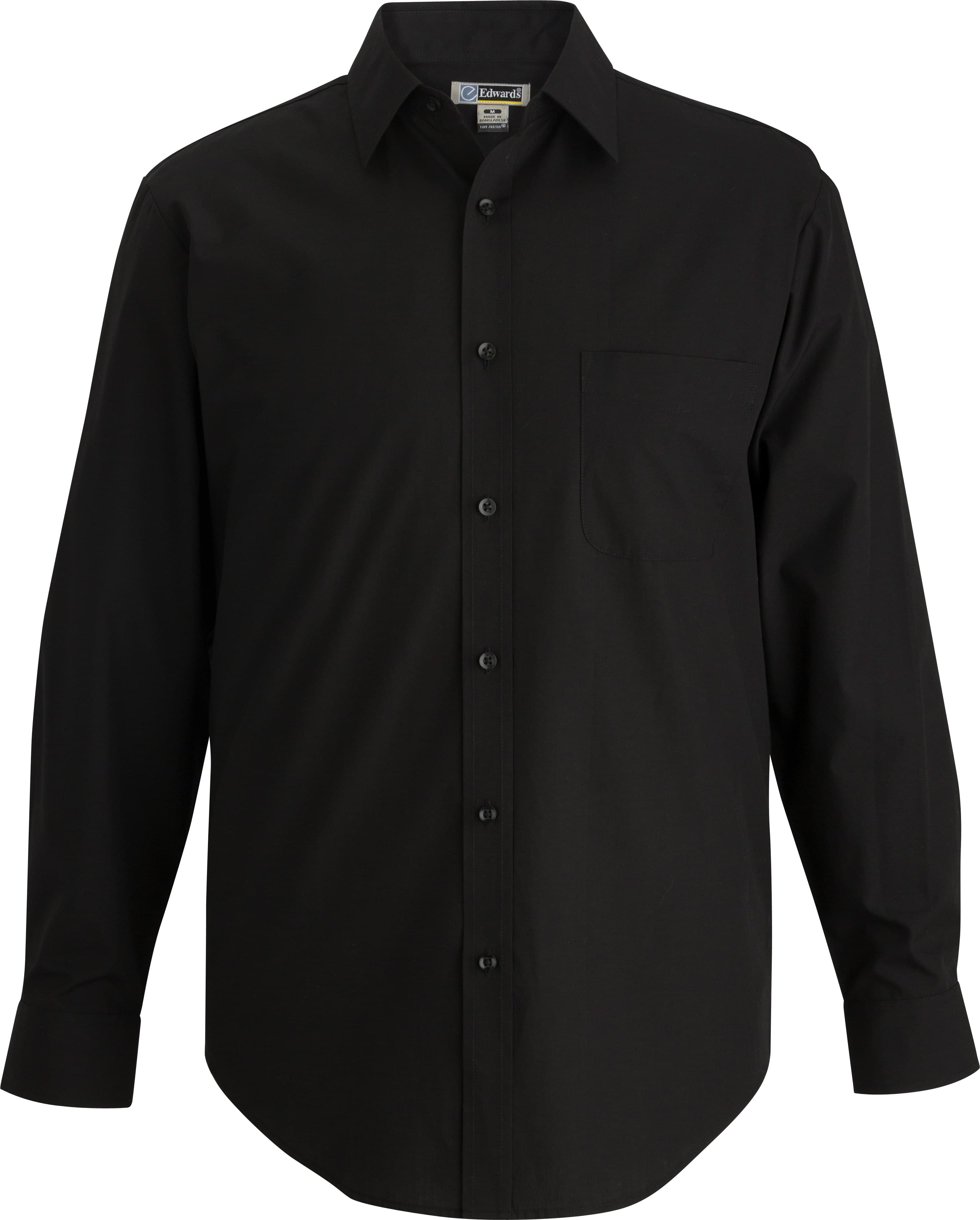 Essential Broadcloth Long Sleeve Men's Shirt
