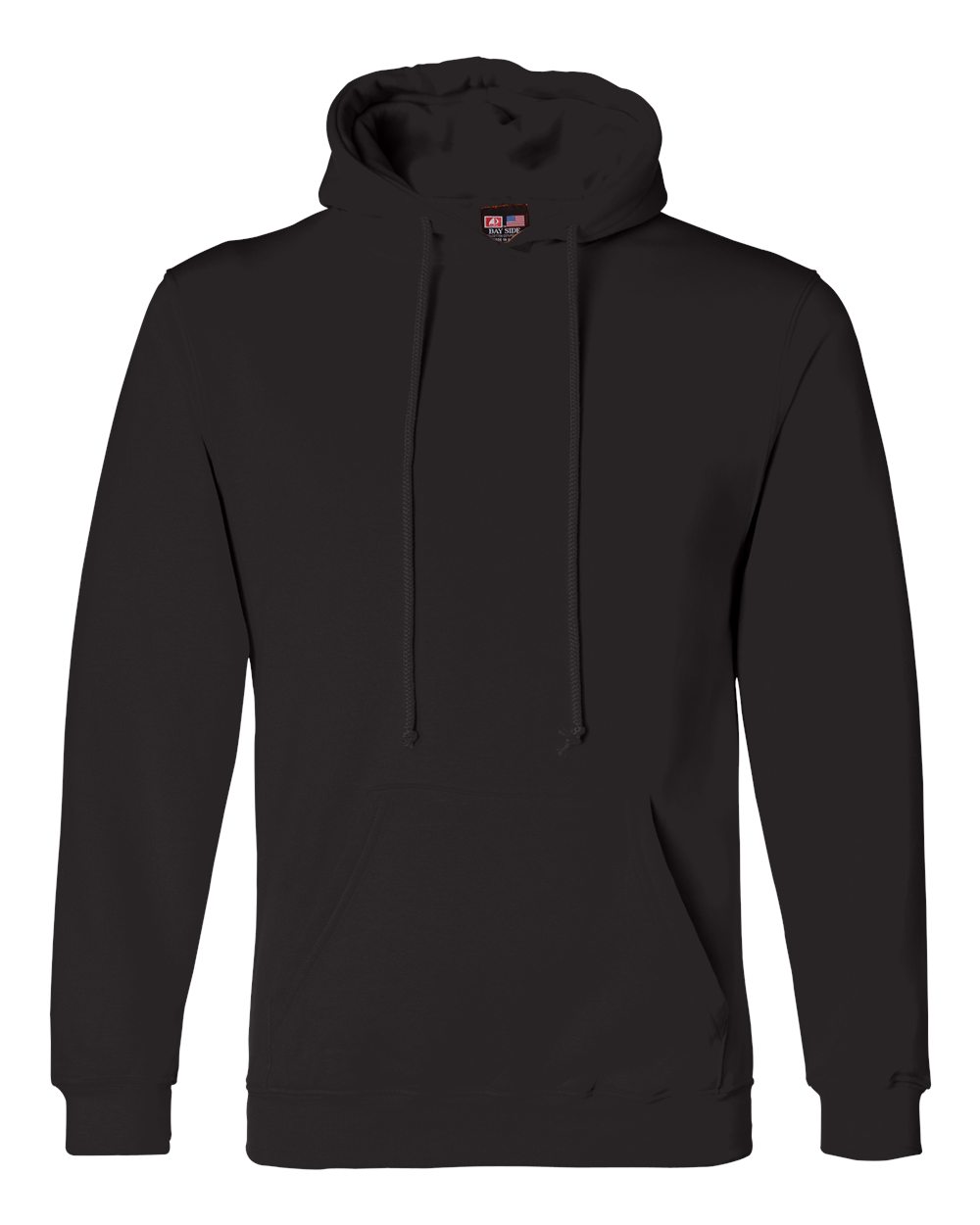 Bayside Adult USA Made Pullover Heavyweight Hooded Sweatshirt