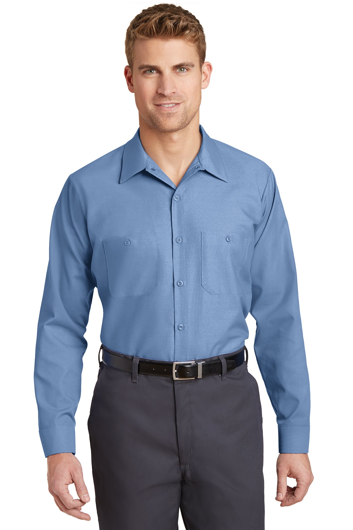 Red Kap® Long Sleeve Industrial Work Shirt