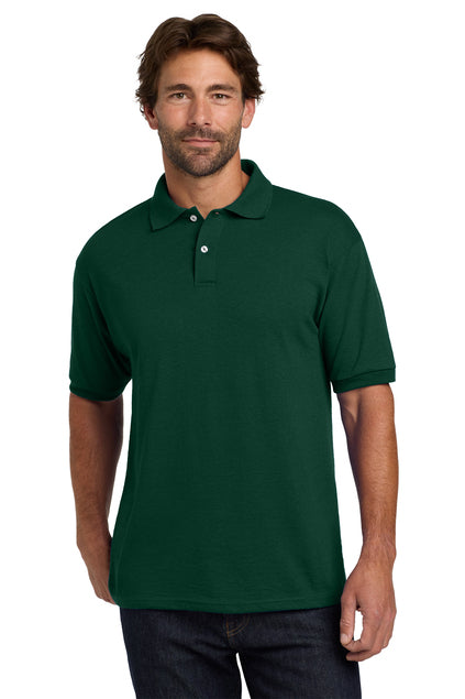 Hanes® EcoSmart® 5.2-Ounce Jersey Knit Sport Shirt