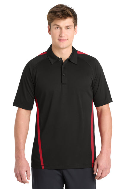 Sport-Tek® PosiCharge® Micro-Mesh Colorblock Polo