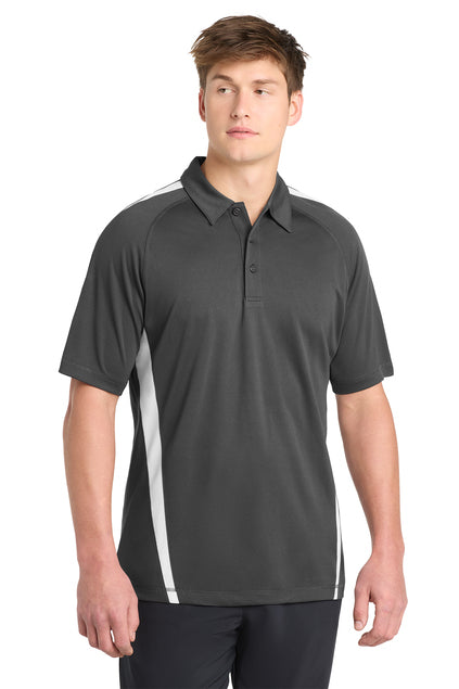 Sport-Tek® PosiCharge® Micro-Mesh Colorblock Polo