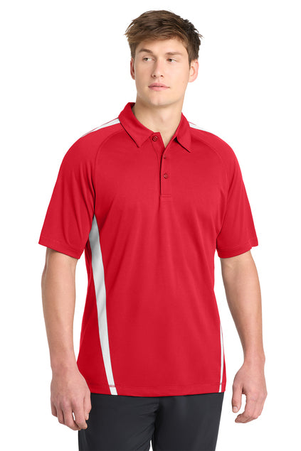 Sport-Tek® PosiCharge® Micro-Mesh Colorblock Polo