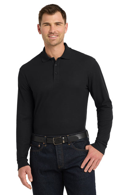 Port Authority® Long Sleeve Core Classic Pique Polo