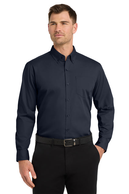Port Authority® Long Sleeve Carefree Poplin Shirt