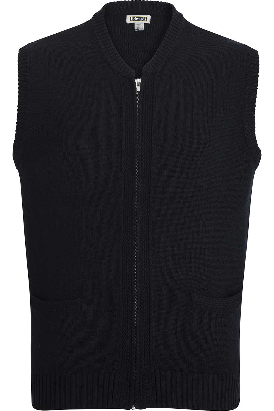Heavyweight Acrylic Full Zip Vest