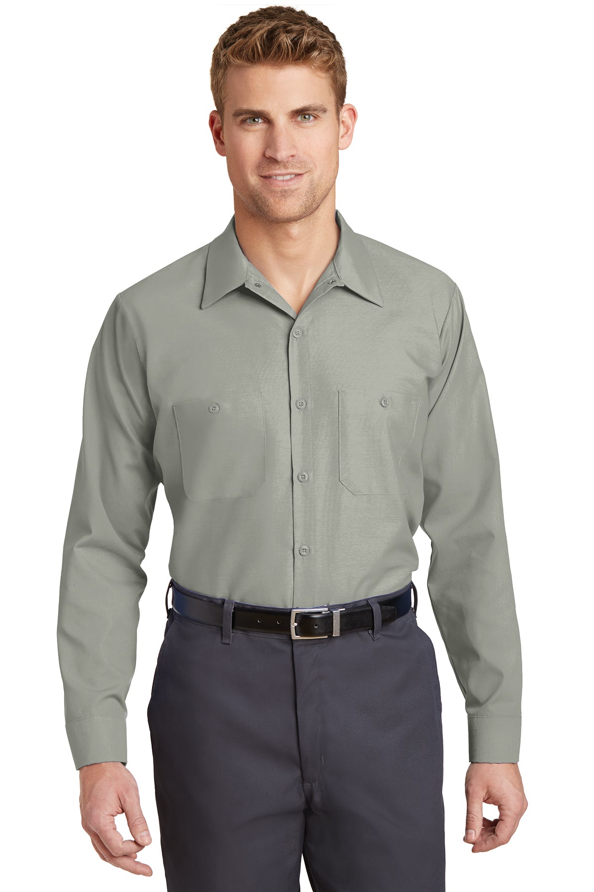 Red Kap® Long Sleeve Industrial Work Shirt