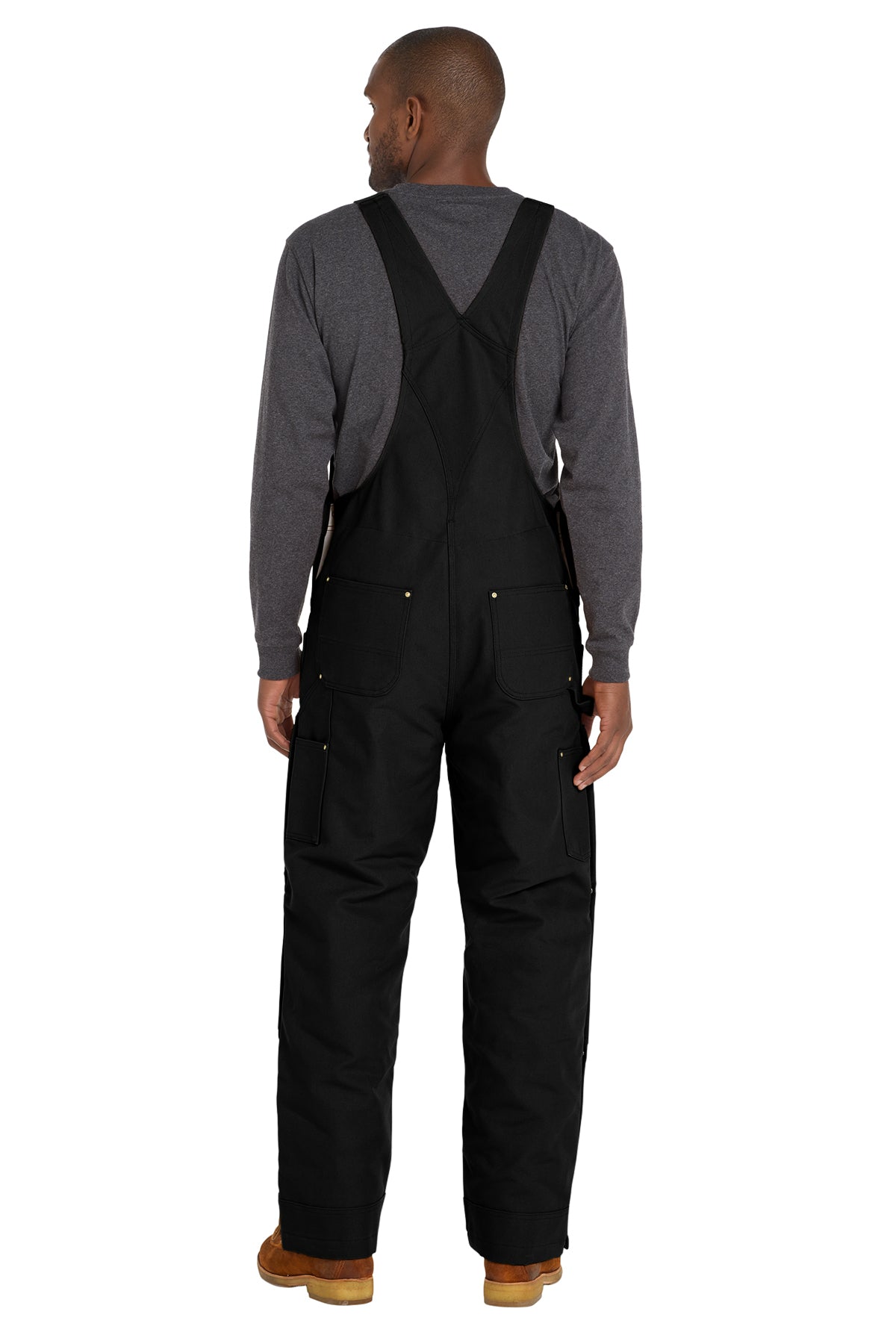 Carhartt® Tall Firm Duck Insulated Bib Overalls