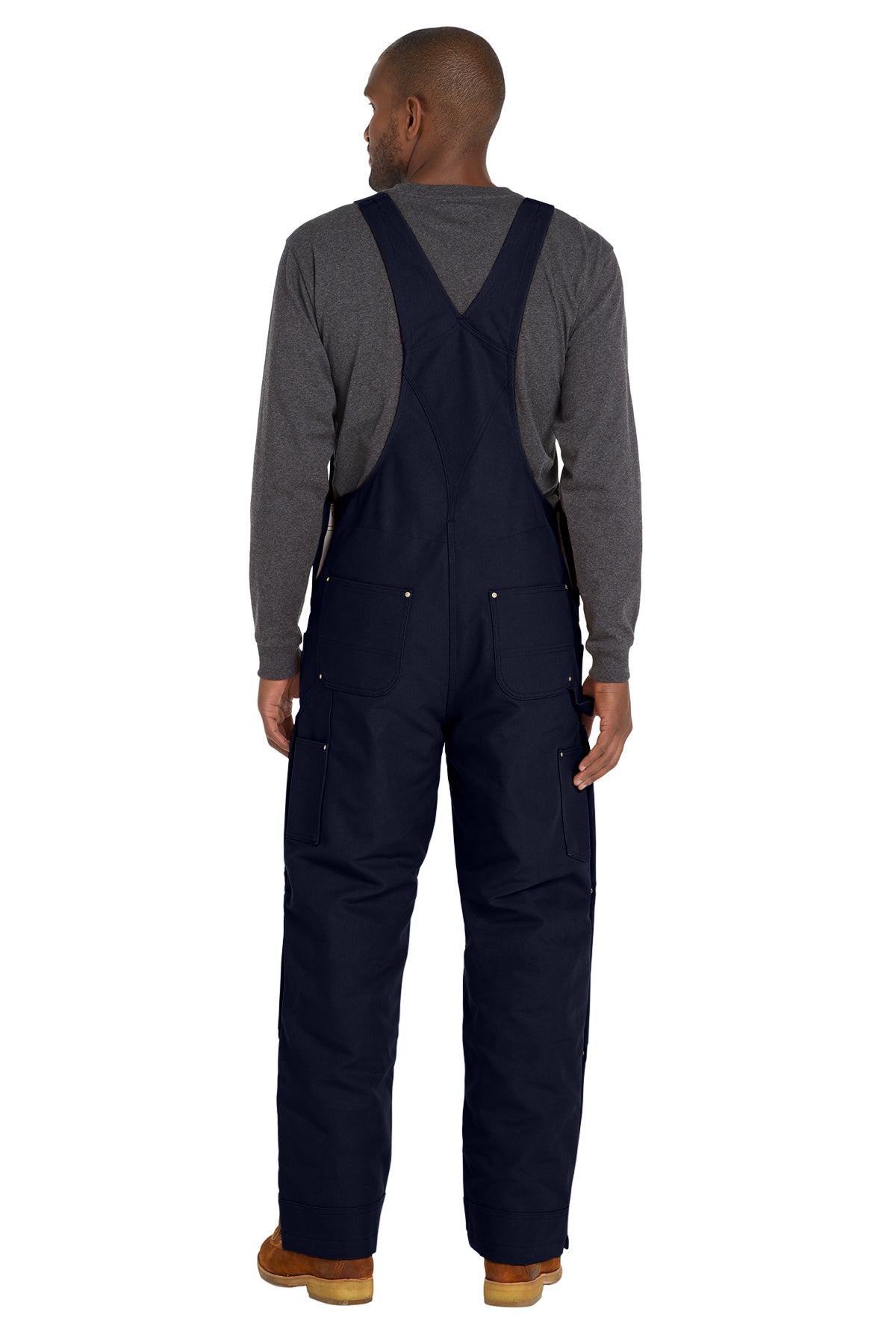Carhartt® Tall Firm Duck Insulated Bib Overalls