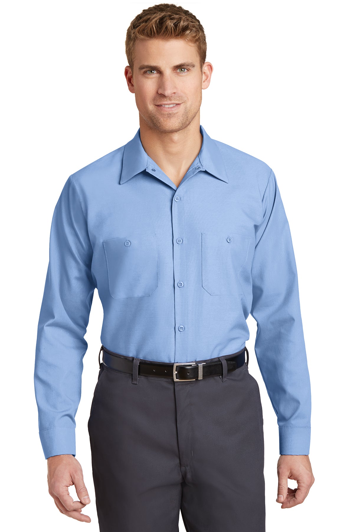 Red Kap® Long Sleeve Industrial Work Shirt