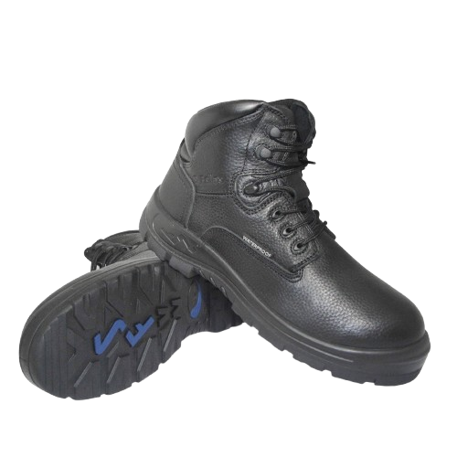 Men Poseidon Waterproof Black Soft Toe