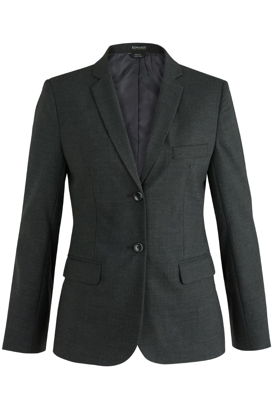 Signature Ladies Suit Coat (Color: Charcoal)
