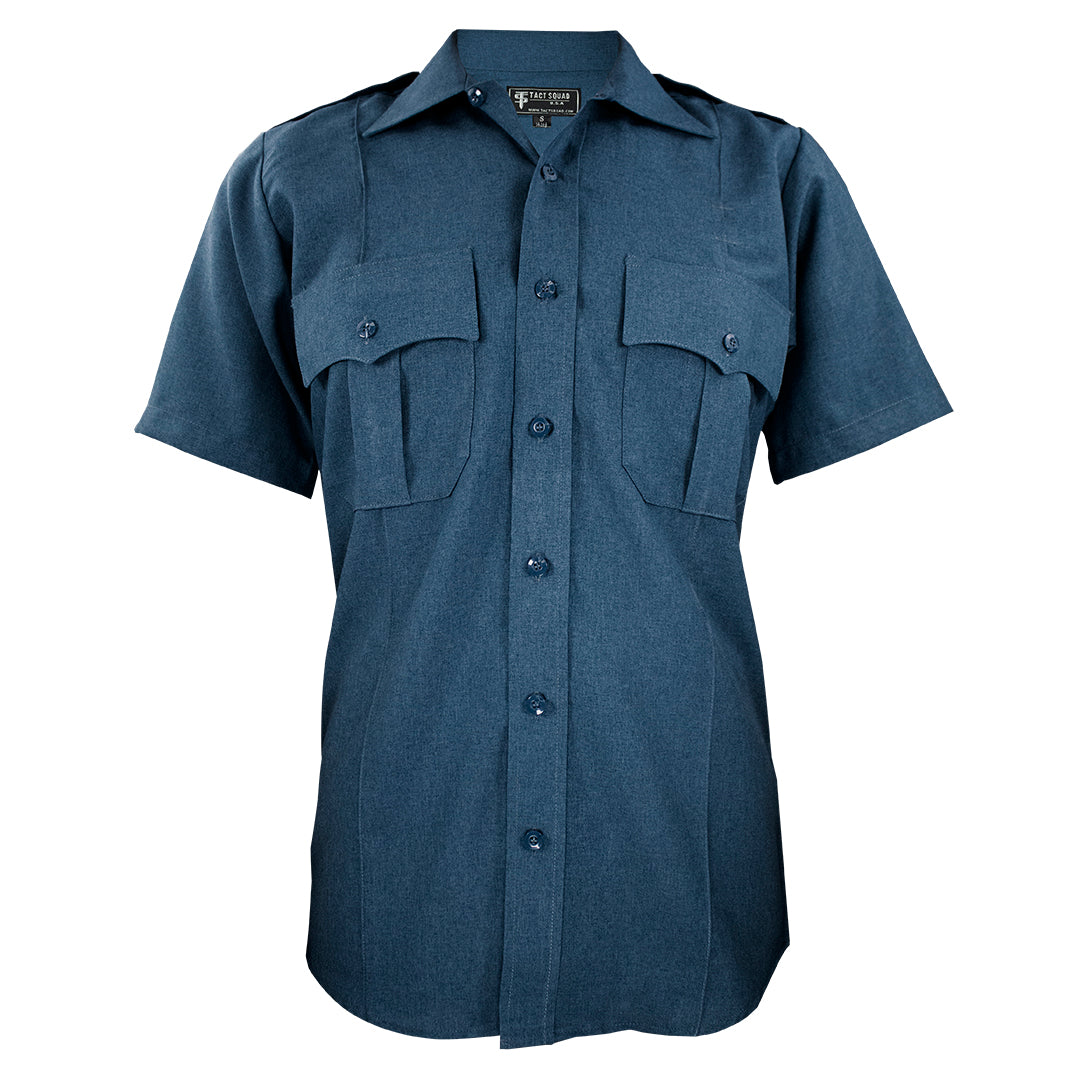 Men’s Polyester Short Sleeve Uniform Shirt