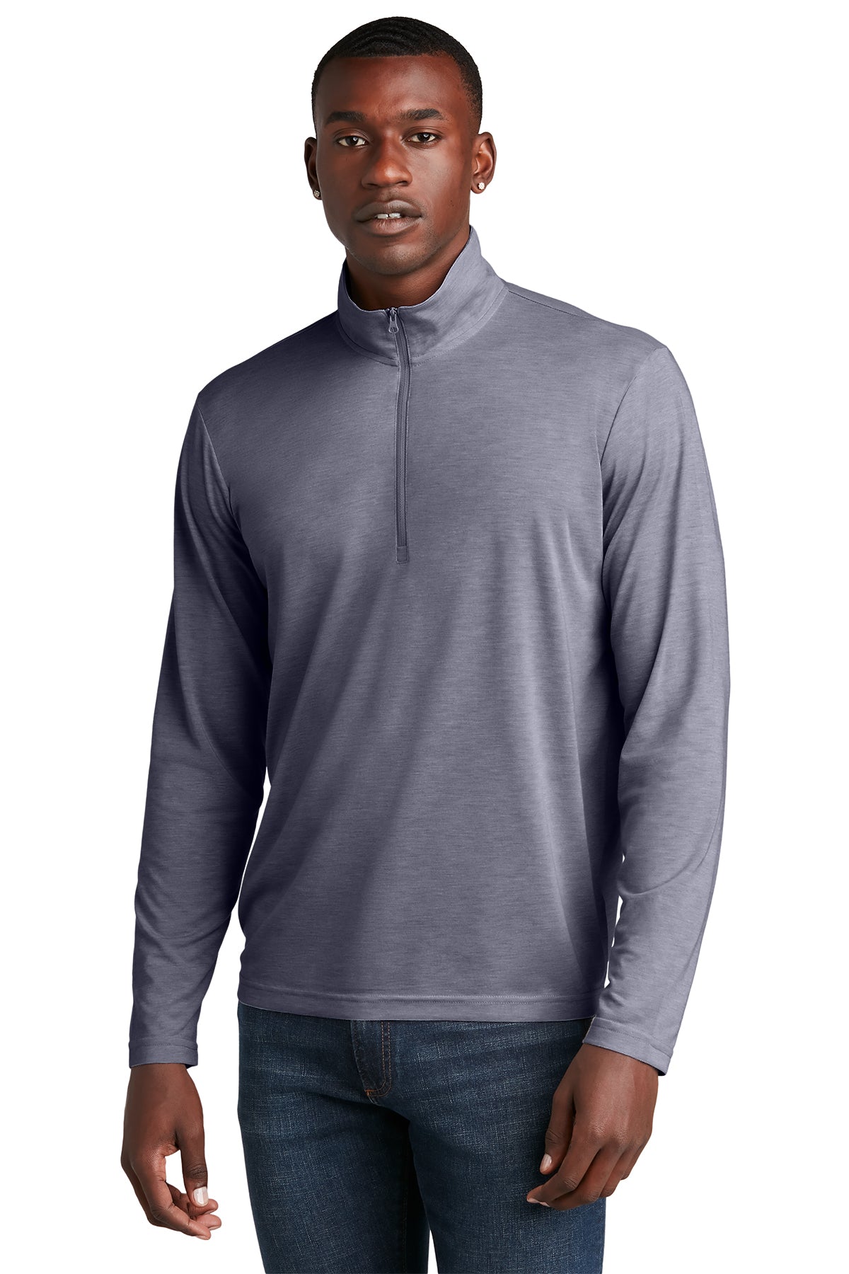 Sport-Tek® PosiCharge ® Tri-Blend Wicking 1/4-Zip Pullover