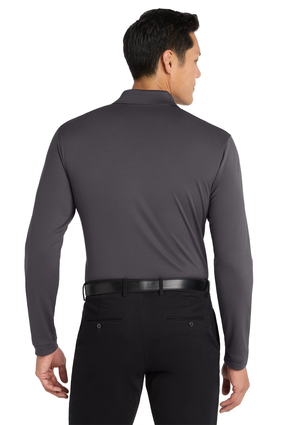 Port Authority® Dry Zone® UV Micro-Mesh Long Sleeve Polo