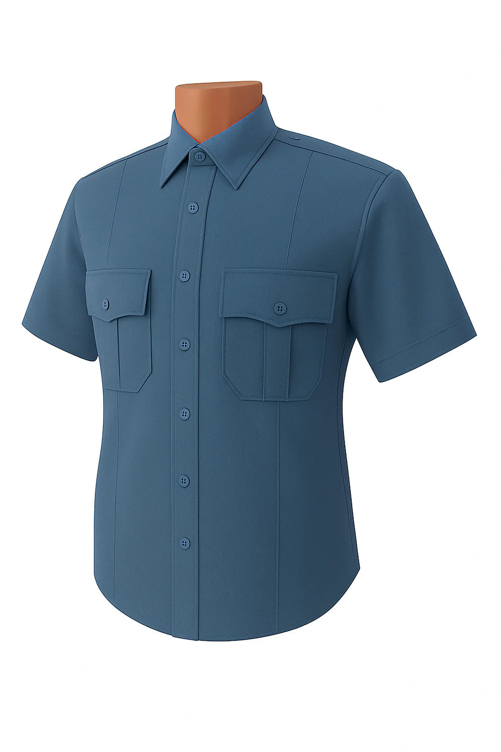 Women's All Polyester Short Sleeve Shirt