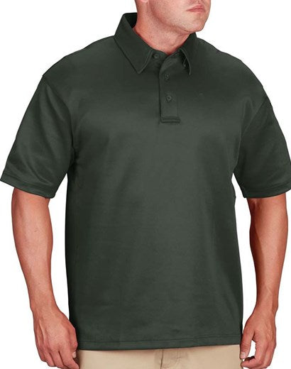 I.C.E.® Men’s Performance Polo - Short Sleeve (Color: Red, Light Blue, Dark Green, Hi-Vis Yellow)