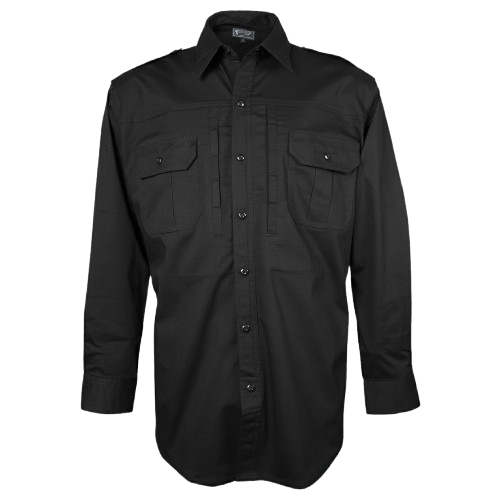 Lightweight Tactical Ripstop Shirt (Color: Black, Dark Navy)