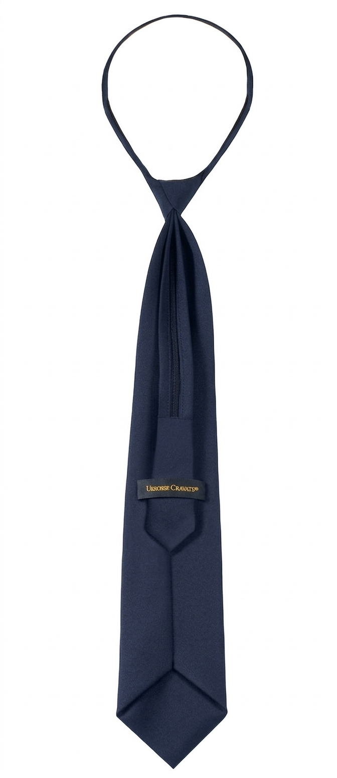 3-1/4" Polyester Adjustable Zipper Necktie