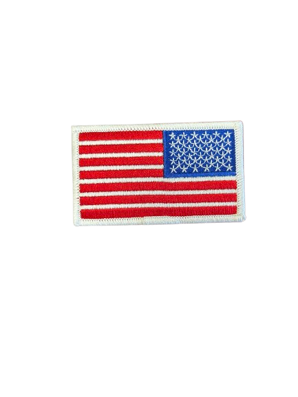 Patch US Reverse Flag (Rectangular) Both Sleeves