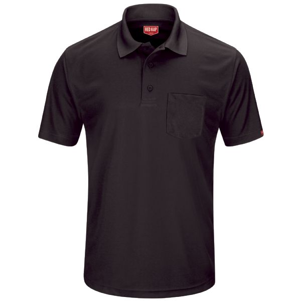 Red Kap® Men's Short Sleeve Performance Knit® Pocket Polo
