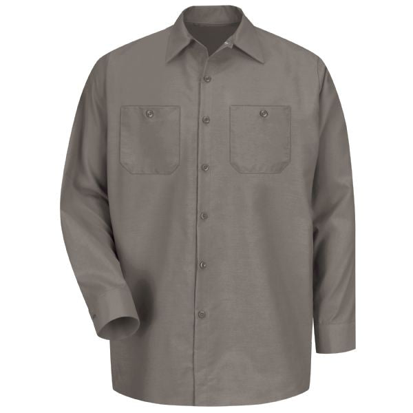 Men's Work Shirt with Pocket Flaps
