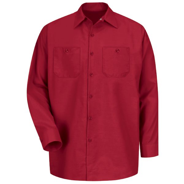 Men's Work Shirt with Pocket Flaps