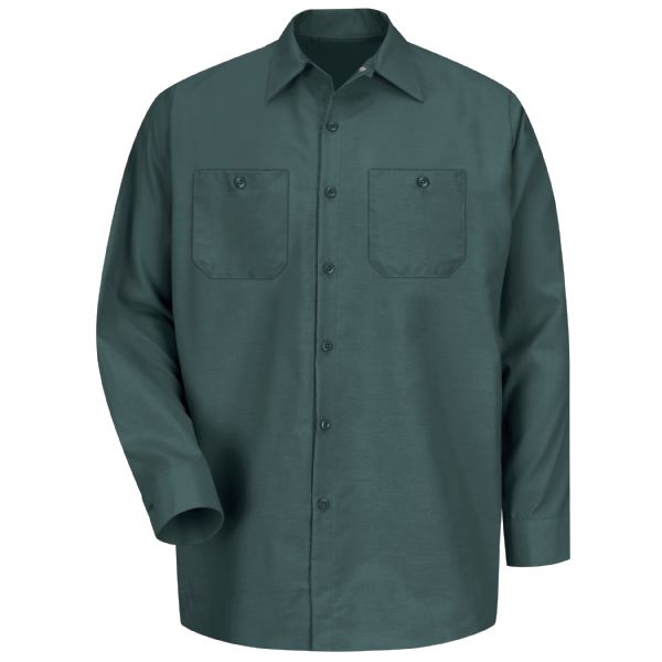 Men's Work Shirt with Pocket Flaps