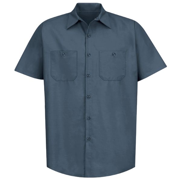 Men's Short Sleeve Industrial Work Shirt