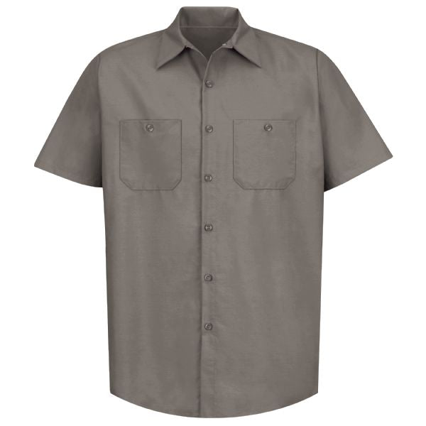 Men's Short Sleeve Industrial Work Shirt